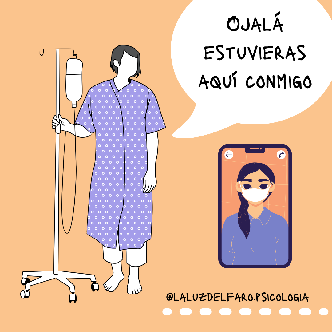 El impacto psicológico de la hospitalización sin acompañamiento en plena pandemia